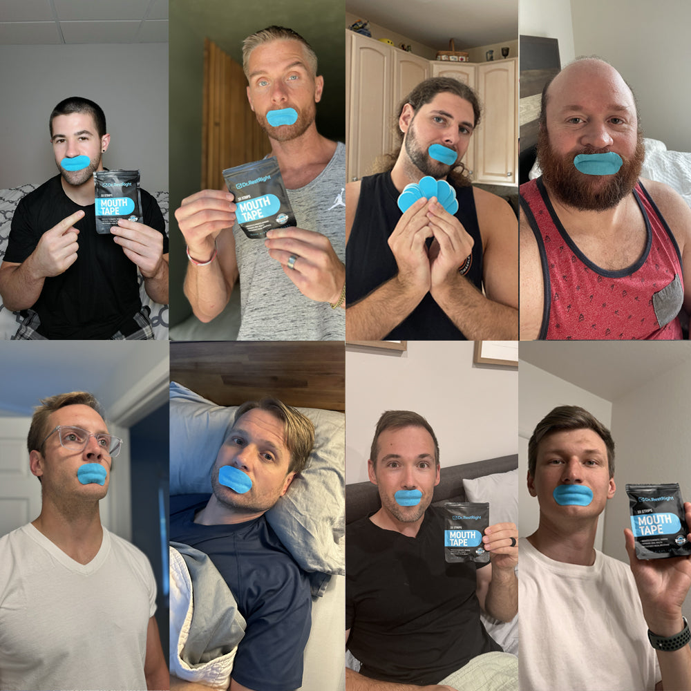 Chamomile + Lavender Scented Mouth Tape For Sleep Apnea