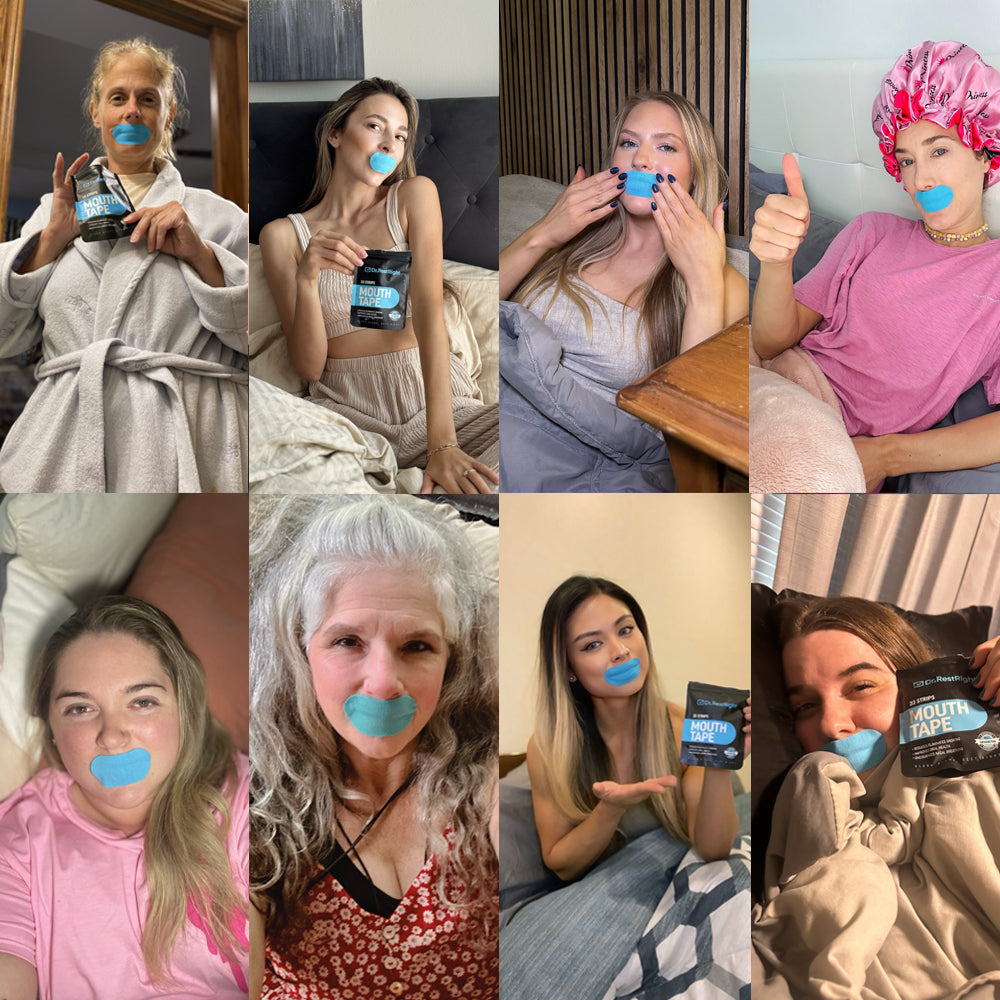 Limited Edition Smiley Mouth Tape For Snoring, CPAP, Dry Mouth & Mouth Breathing