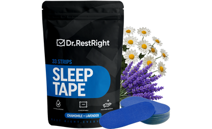 Chamomile + Lavender Scented Mouth Tape For Sleep Apnea