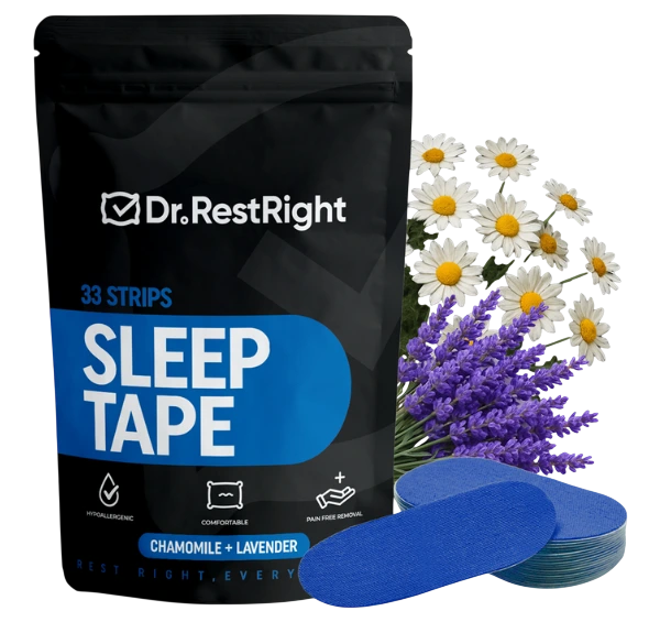 Chamomile + Lavender Scented Mouth Tape For Sleep Apnea
