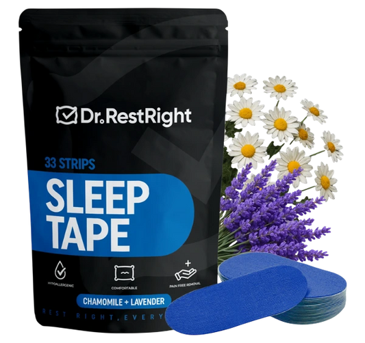 Chamomile + Lavender Scented Mouth Tape For Sleep Apnea