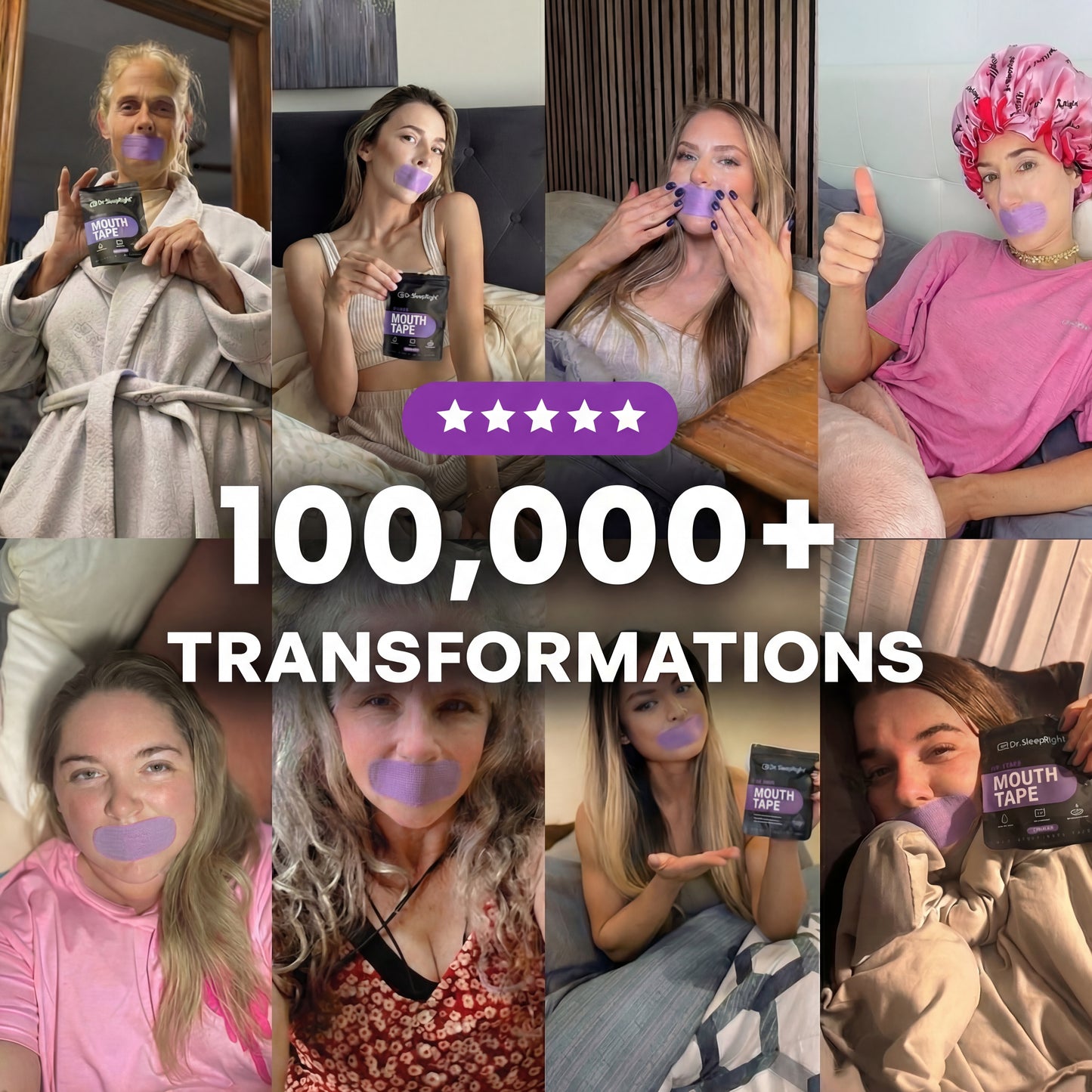 Lavender Infused Mouth Tape