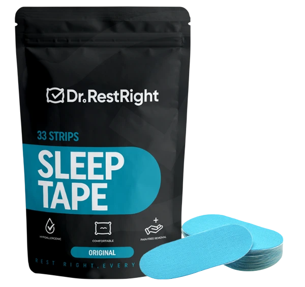 Mouth Tape for Snoring, CPAP, Dry Mouth & Mouth Breathers