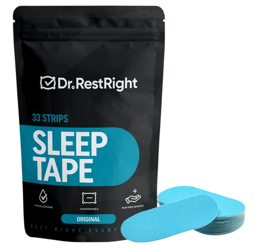 Mouth Tape for Snoring, CPAP, Dry Mouth & Mouth Breathers