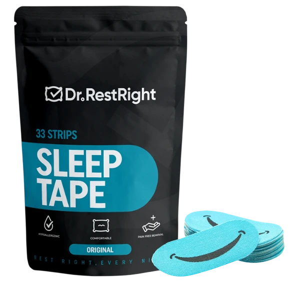 Limited Edition Smiley Mouth Tape For Snoring, CPAP, Dry Mouth & Mouth Breathing