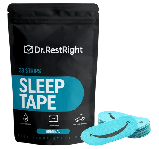 Limited Edition Smiley Mouth Tape For Snoring, CPAP, Dry Mouth & Mouth Breathing